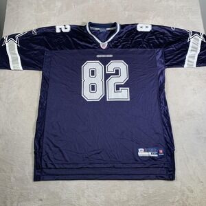 Dallas Cowboys Football Jersey Mens XXL Blue White‎ NFL Reebok Jason Witten 82